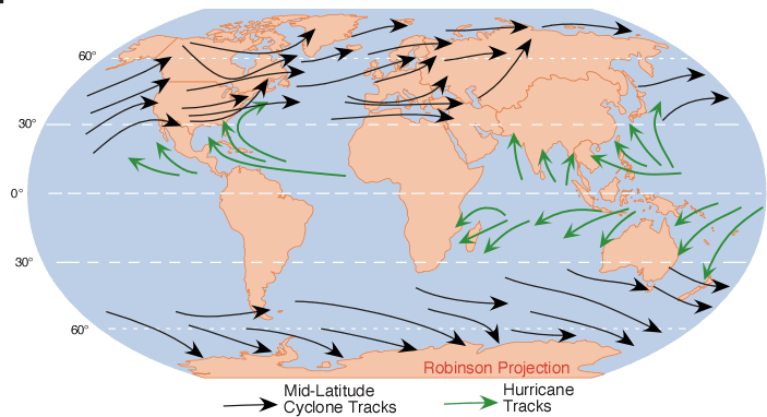 Midlatitude storms in a moister world: lessons from idealized